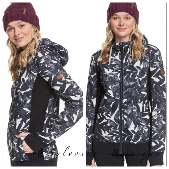 🔥ROXY FROST PRINTED HOODIE NWT - Picture 2 of 10